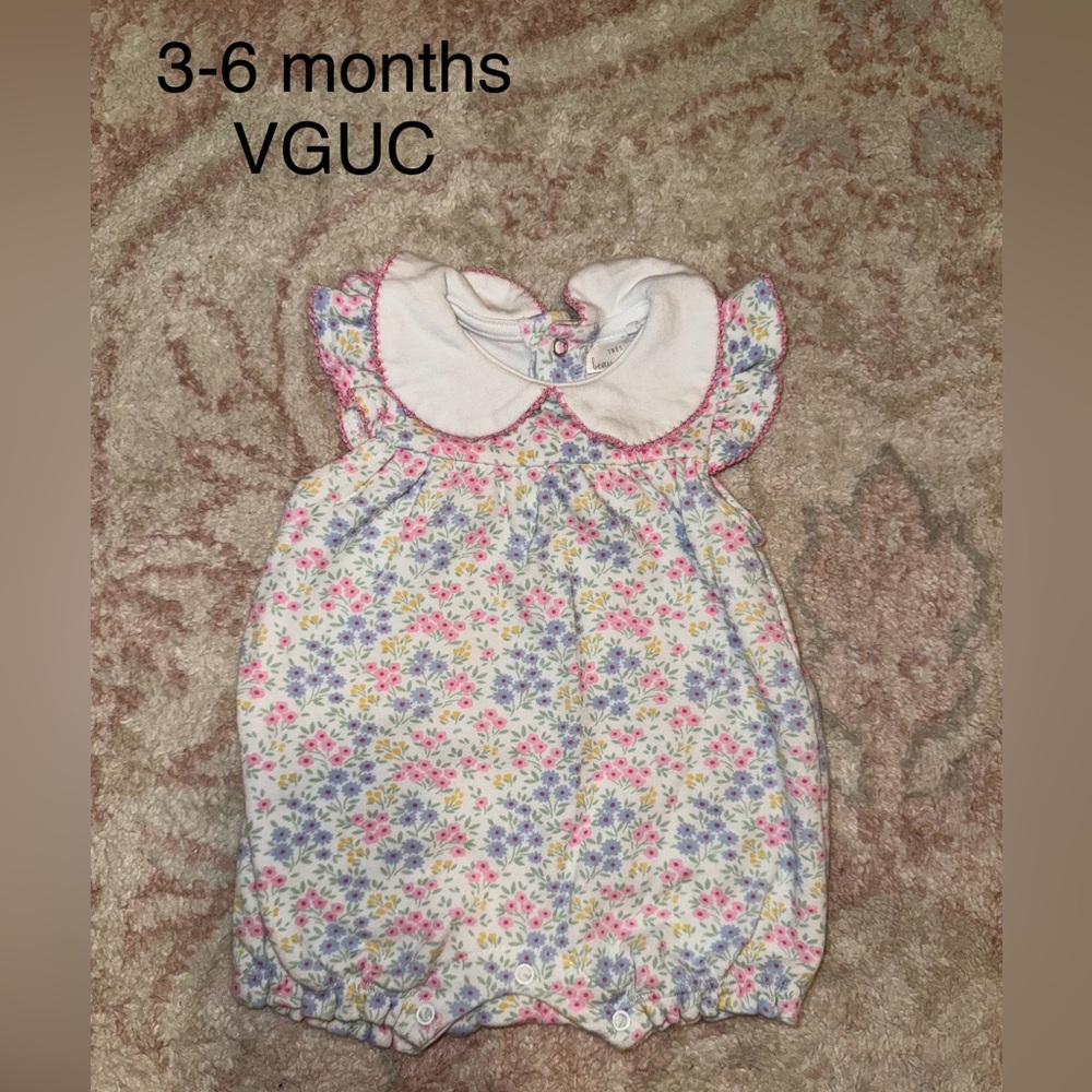 Girls floral bubble